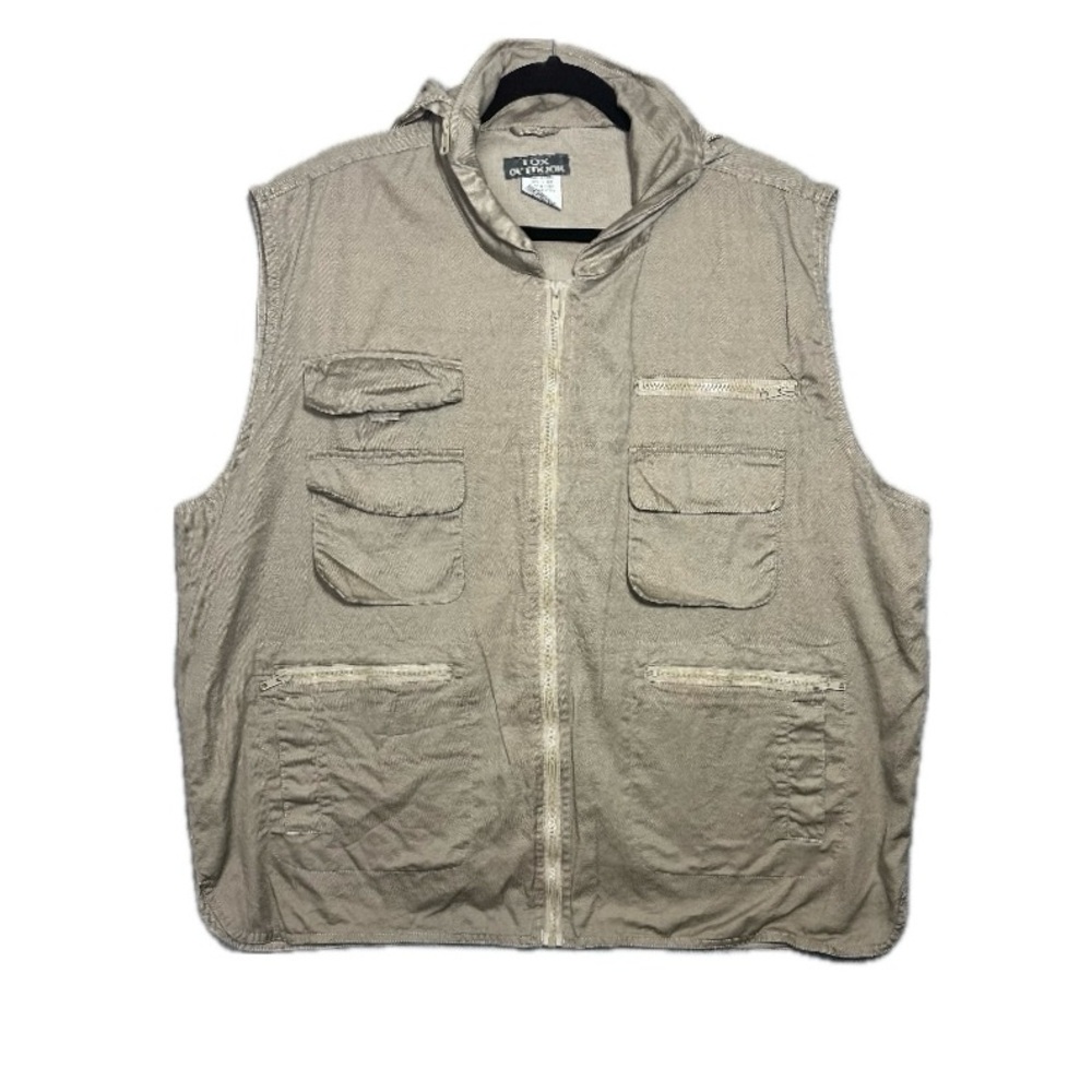 FOX OUTDOOR Ranger Fishing, Journalist, Photographer, Hunting Vest Vintage-XXL